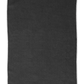 Threadfellows Accessories 16" x 26" / Black/White Microfiber Waffle Golf Towel w/ Tri-Fold Grommet - 16" x 26"