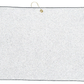 Threadfellows Accessories 17" x 40" / White/Black Microfiber Waffle Caddy Towel - 17" x 40"