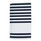 Threadfellows Accessories 35" x 60" / Navy Blue Sandbar Stripe Beach Towel - 35" x 60"