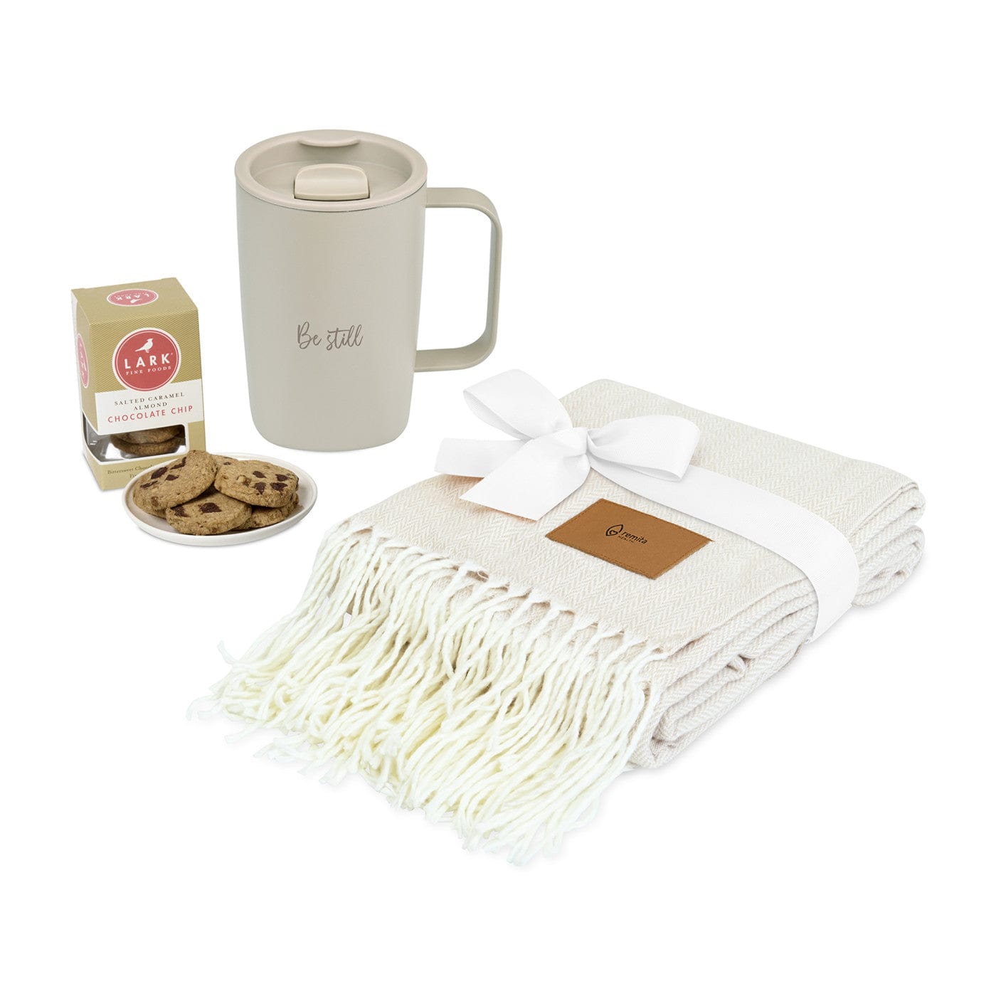 Threadfellows Accessories All Wrapped Up Gift Set - Cream