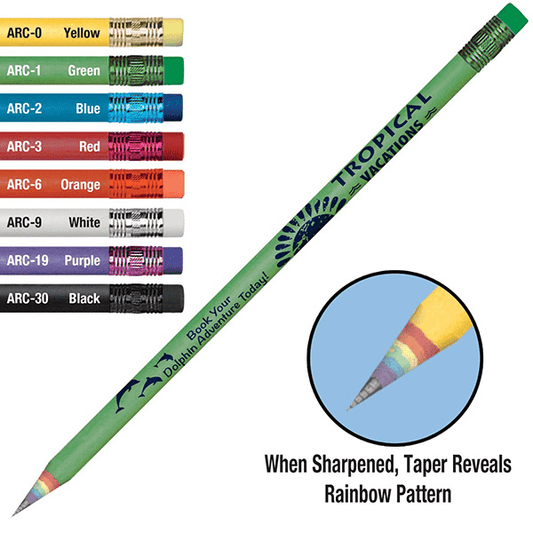 Threadfellows Accessories Arcus Rainbow Recycled Newspaper Pencil
