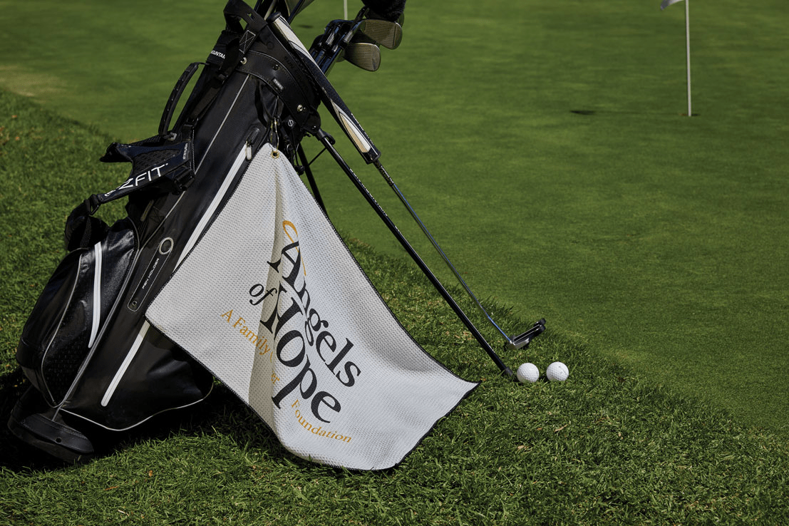 Threadfellows Accessories Microfiber Waffle Golf Towel  - 16" x 26"