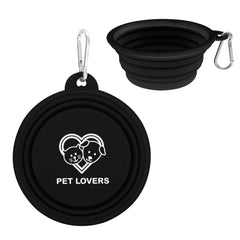 Threadfellows Accessories One Size / Black Collapsible Pet Bowl
