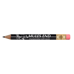 Threadfellows Accessories One Size / Black Golf Pencil w/ Eraser
