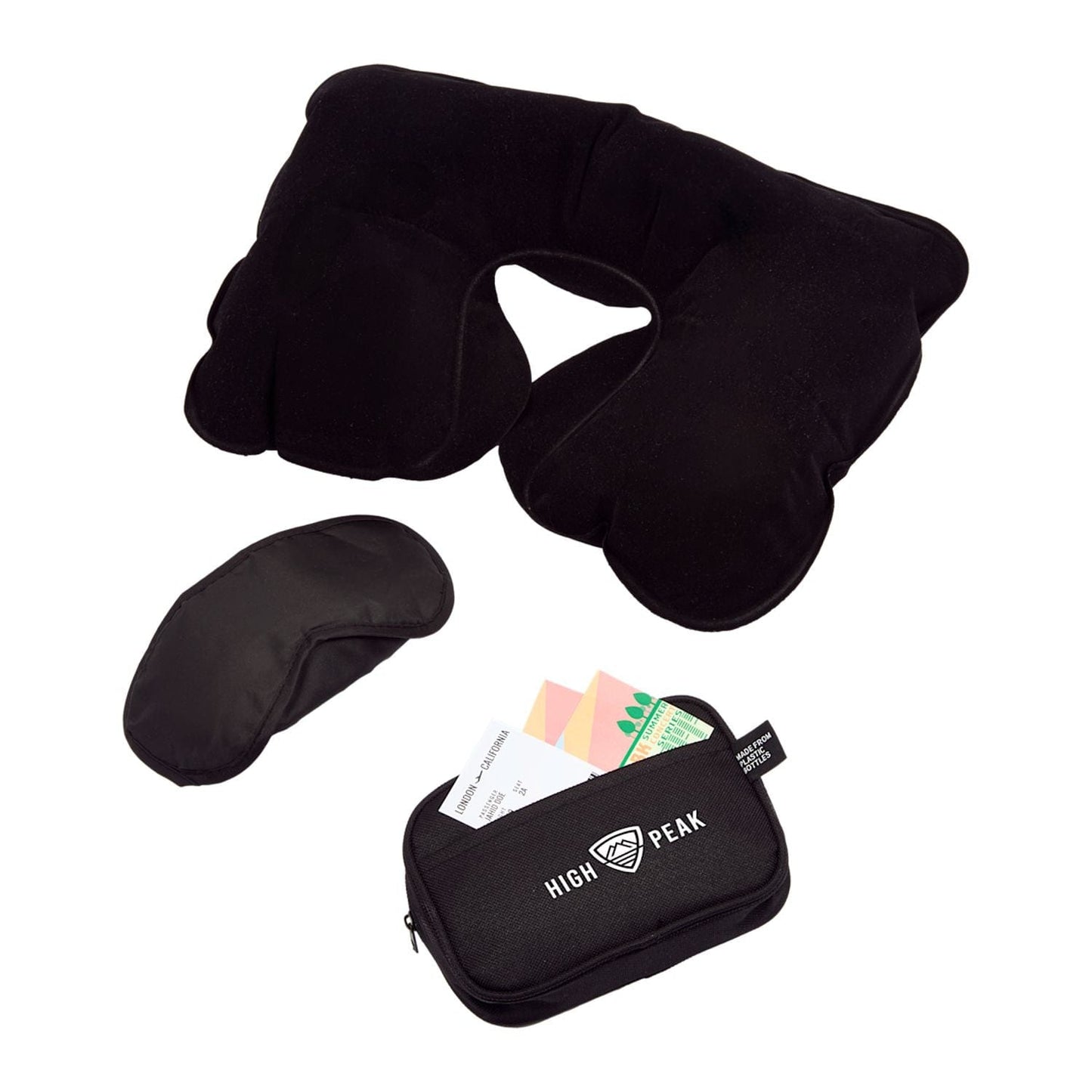 Threadfellows Accessories One Size / Black RPET Personal Comfort Travel Kit