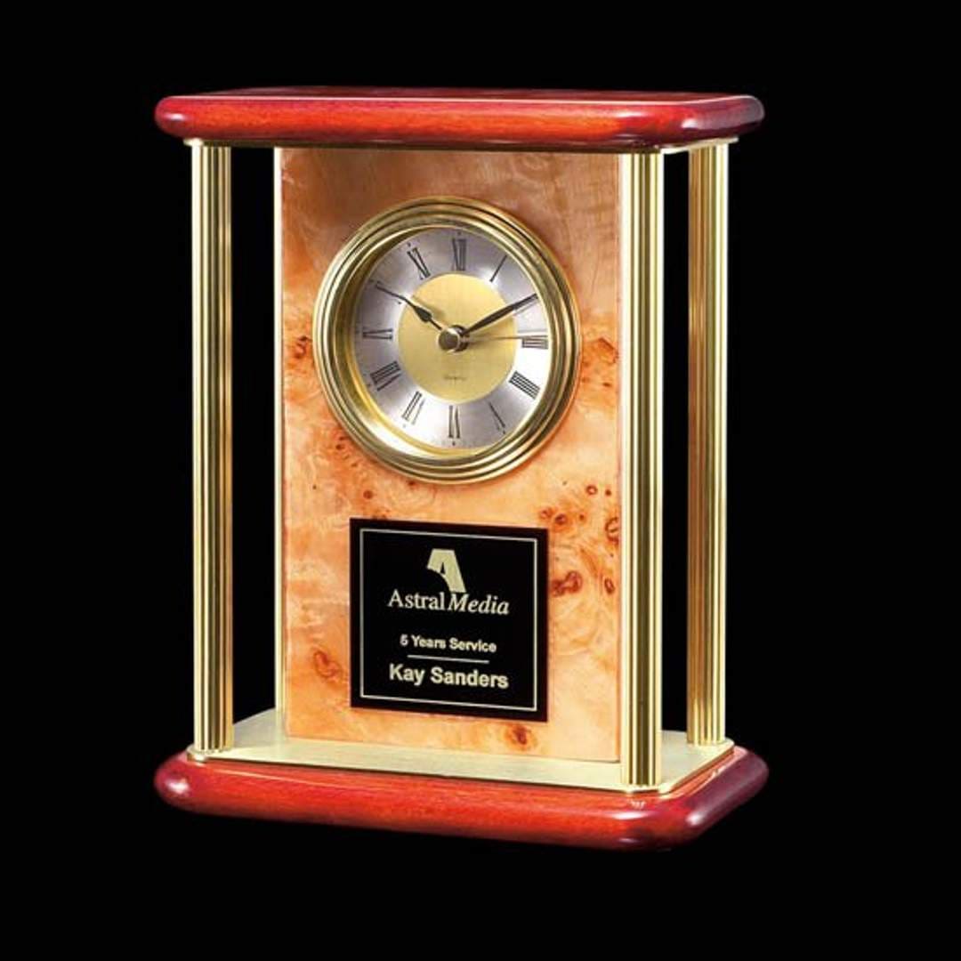 Threadfellows Accessories One Size / Brass Richelieu Mantle Clock
