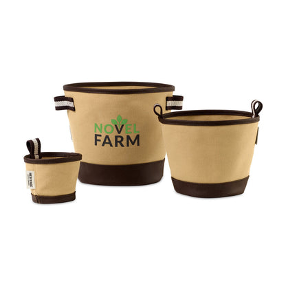 Threadfellows Accessories One Size / Dune Heritage Supply - Plant, Grow and Store Trio of Pots