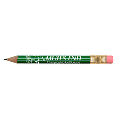 Threadfellows Accessories One Size / Green Golf Pencil w/ Eraser