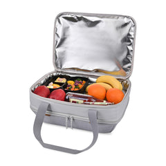 Threadfellows Accessories One Size / Greystone Parkview Insulated Dual Food Carrier