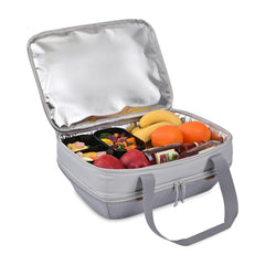 Threadfellows Accessories One Size / Greystone Parkview Insulated Dual Food Carrier