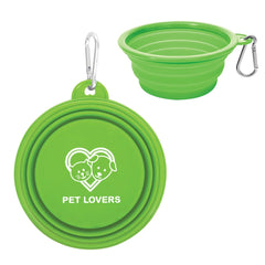 Threadfellows Accessories One Size / Lime Collapsible Pet Bowl