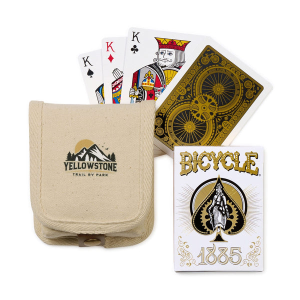 Threadfellows Accessories One Size / Natural Bicycle® Heritage Playing Cards Gift Set