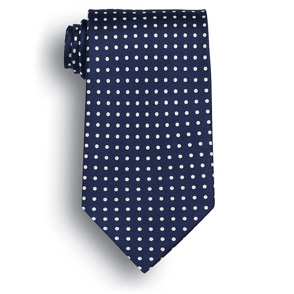 Threadfellows Accessories One Size / Navy Blue Newport Silk Tie