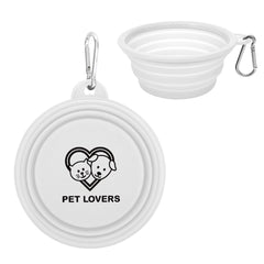 Threadfellows Accessories One Size / White Collapsible Pet Bowl