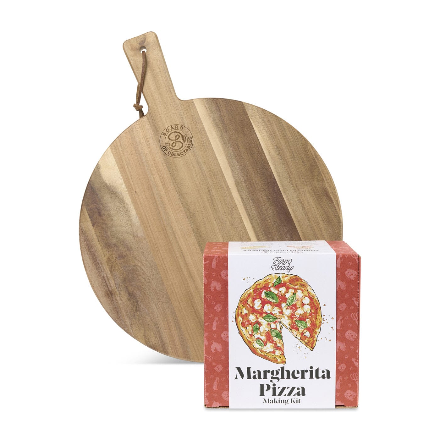 Threadfellows Accessories One Size / Wood FarmSteady DIY Margherita Pizza & Board Gift Set