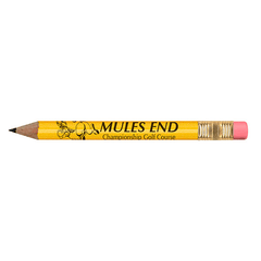 Threadfellows Accessories One Size / Yellow Golf Pencil w/ Eraser