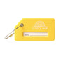Threadfellows Accessories Vibrant Yellow Silicone Luggage Tag