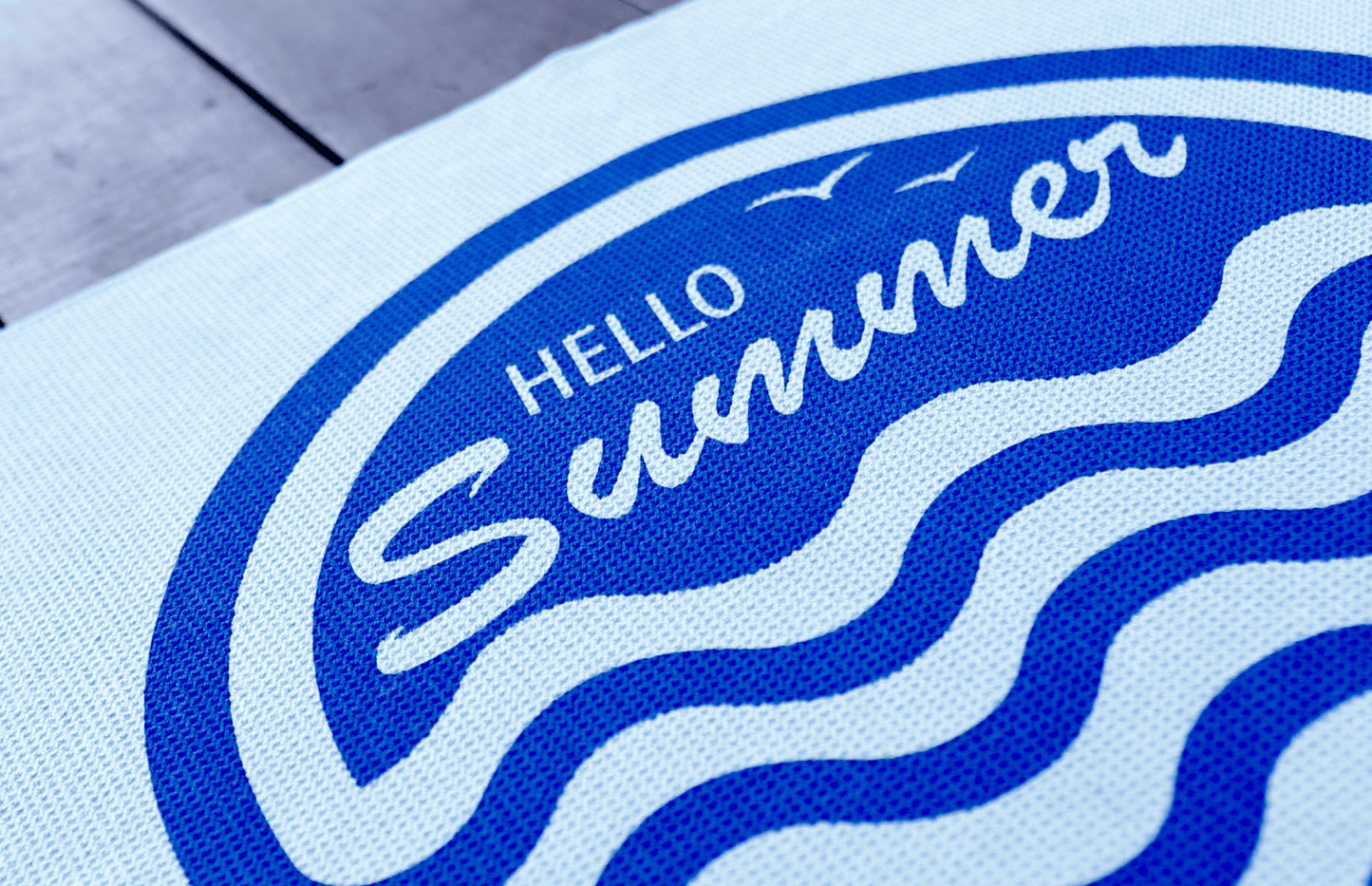 Threadfellows Accessories Waffle Weave Beach Towel - 35" x 60"