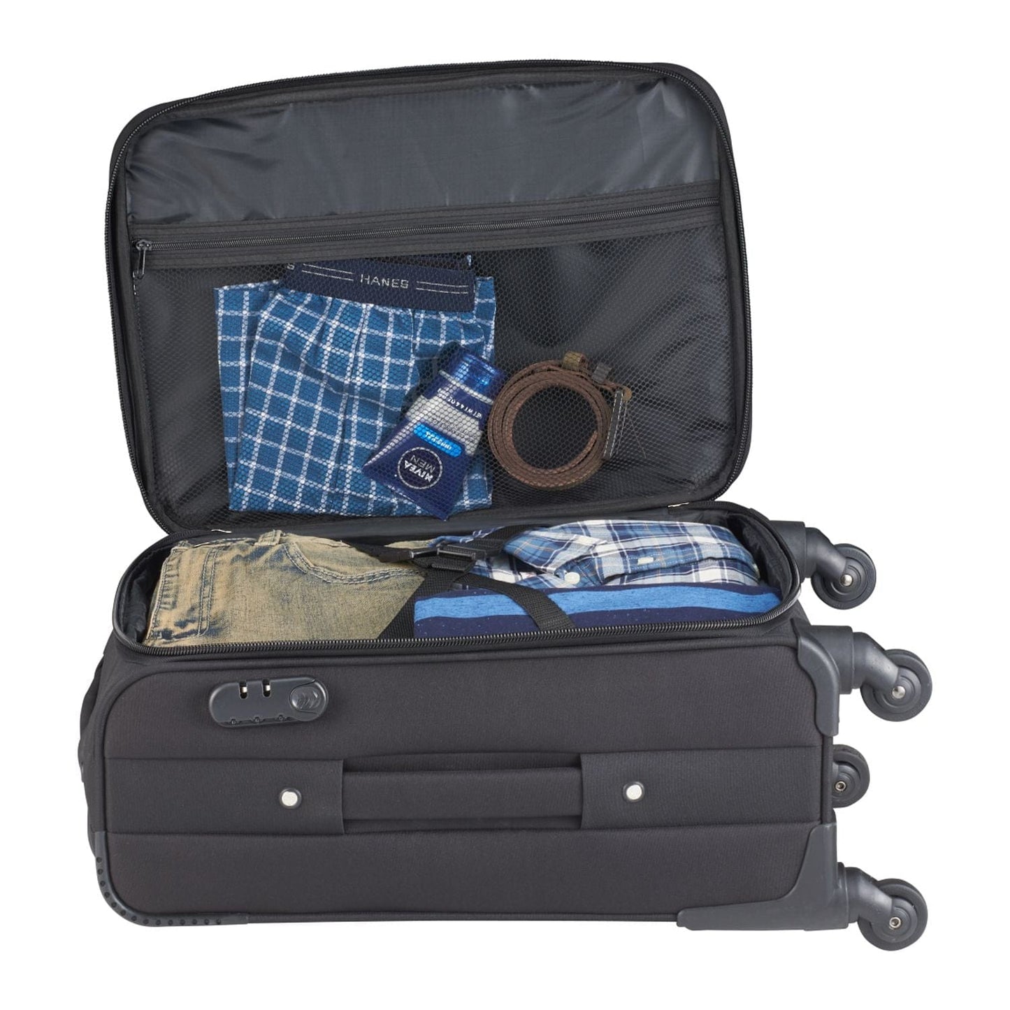 Threadfellows Bags Black / 21" Reward 21" Upright Luggage