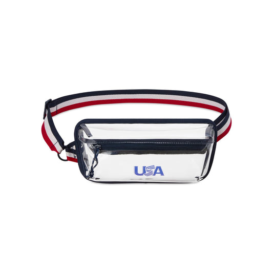 Threadfellows Bags One Size / Americana Sigma - Clear Mini Sling Bag Americana