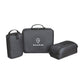 Threadfellows Bags One Size / Black Renew Recycled rPET Packing Cube Set