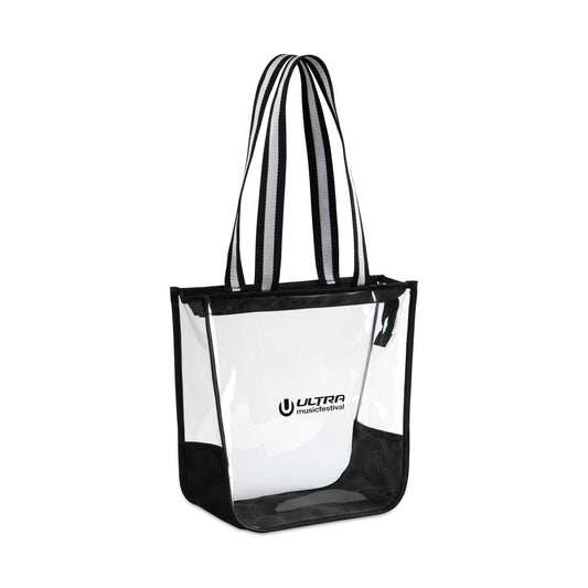 Threadfellows Bags One Size / Clear Sigma - Clear Zippered Tote