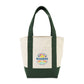 Threadfellows Bags One Size / Green Mini Canvas Tote