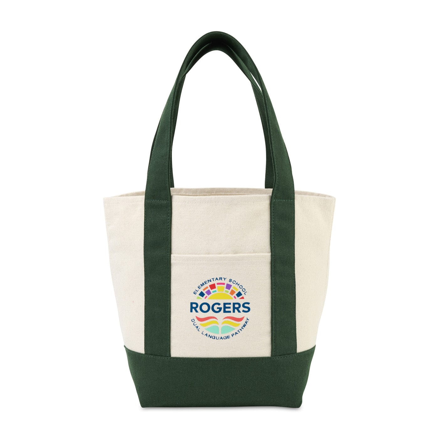 Threadfellows Bags One Size / Green Mini Canvas Tote