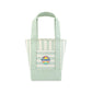 Threadfellows Bags One Size / Green Stripe Mini Canvas Tote