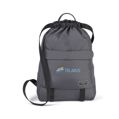 Threadfellows Bags One Size / Gunite American Tourister - Embark Recycled rPET Cinchpack