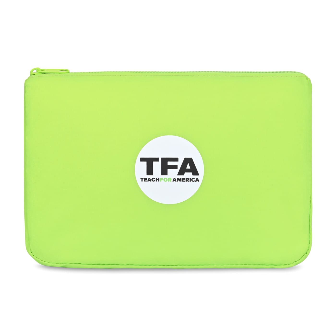 Threadfellows Bags One Size / Lime Green Arlo Recycled rPET Zippered Pouch