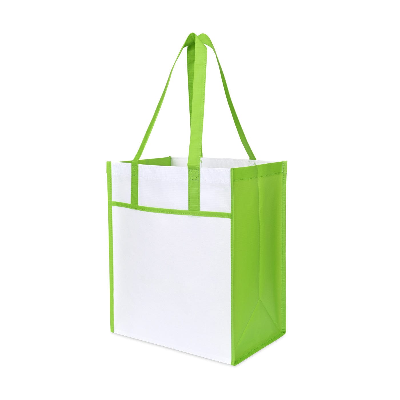 Threadfellows Bags One Size / Lime Green Harlow Laminated Recycled Shopper
