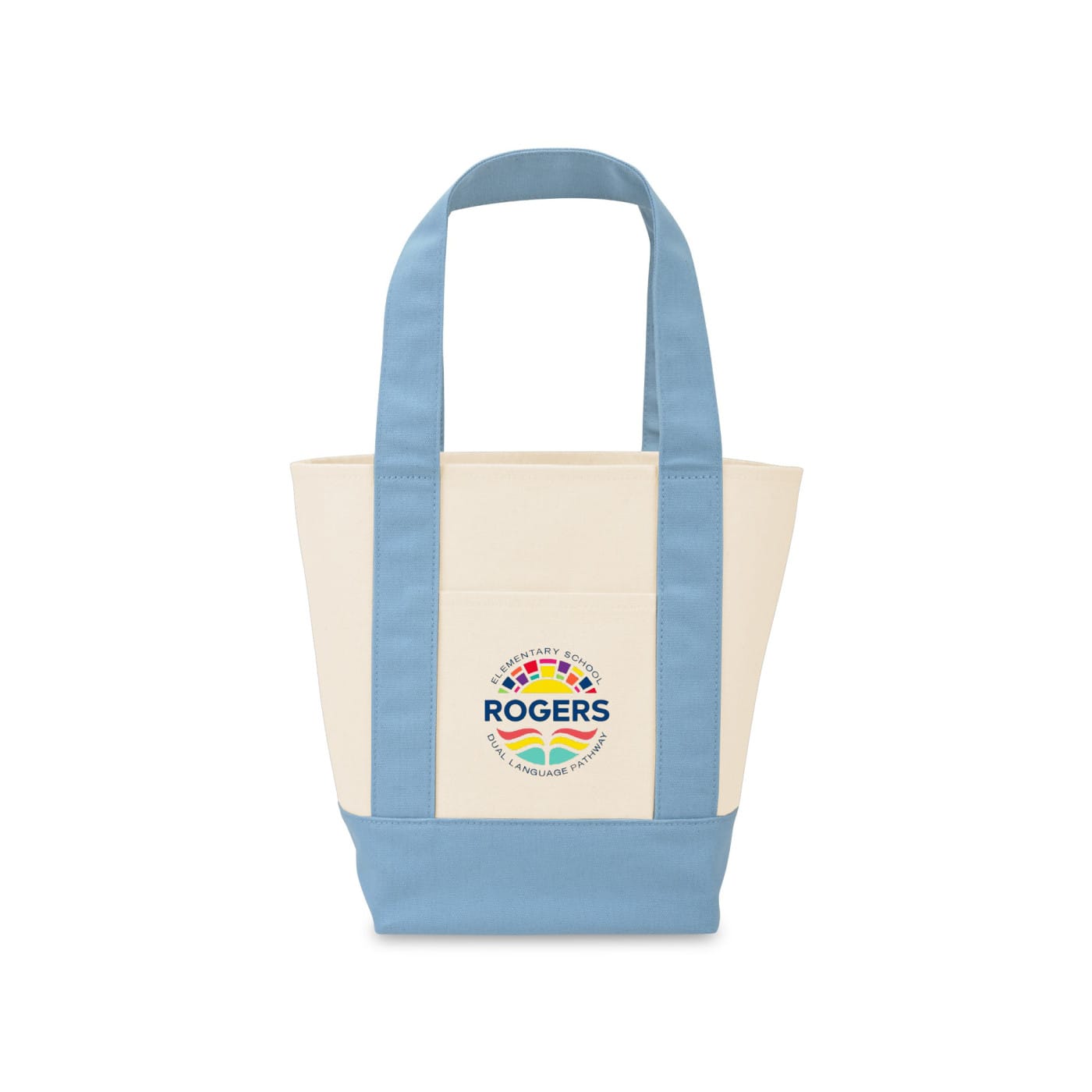 Threadfellows Bags One Size / Pastel Blue Mini Canvas Tote
