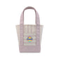 Threadfellows Bags One Size / Pink Stripe Mini Canvas Tote
