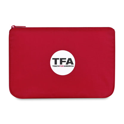 Threadfellows Bags One Size / Red Arlo Recycled rPET Zippered Pouch