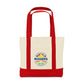 Threadfellows Bags One Size / Red Large Canvas Tote