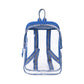 Threadfellows Bags One Size / Royal Blue Sigma - Clear Mini Backpack