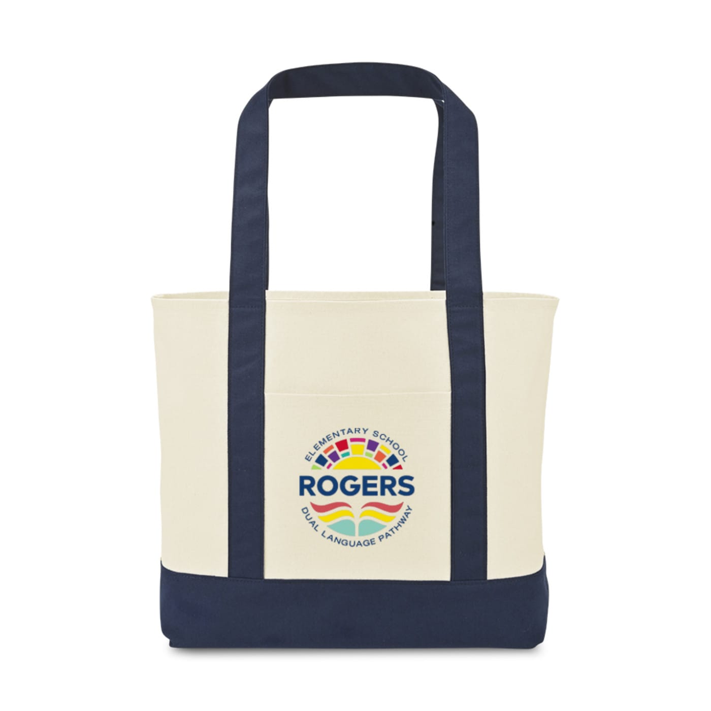 Threadfellows Bags One Size / True Navy Large Canvas Tote