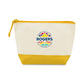 Threadfellows Bags One Size / Yellow Canvas Zippered Pouch