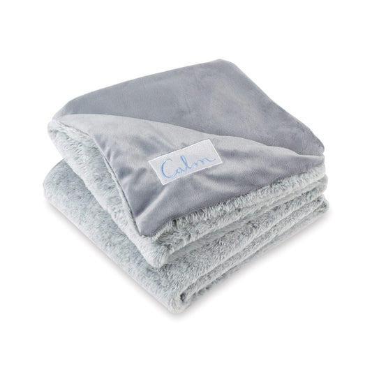 Threadfellows Blankets & Towels One Size / Grey Luxe Faux Fur Throw Blanket