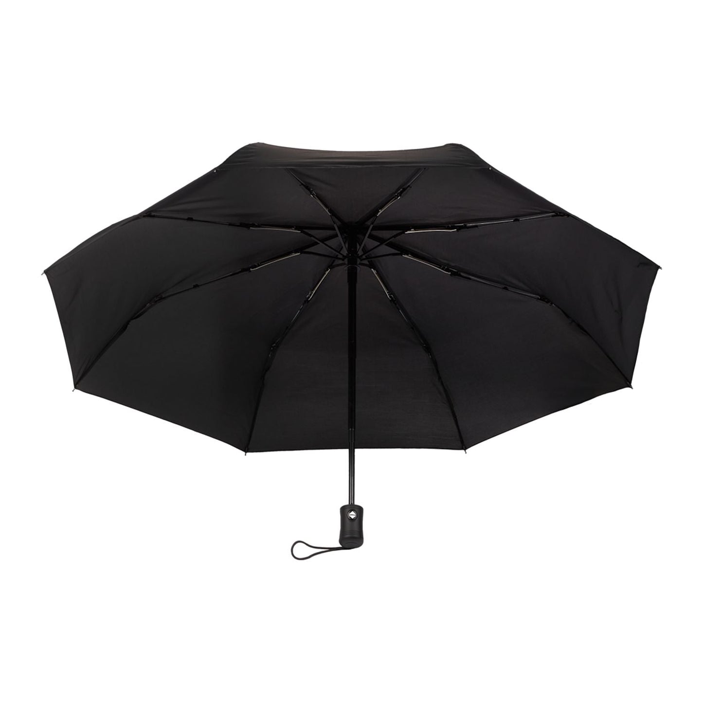 Threadfellows Curated Collection Accessories 42" / Black Weather Station Auto Open/Close Folding Umbrella 42"