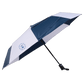Threadfellows Curated Collection Accessories 46" / Navy/White Recycled Auto Open Umbrella 46"