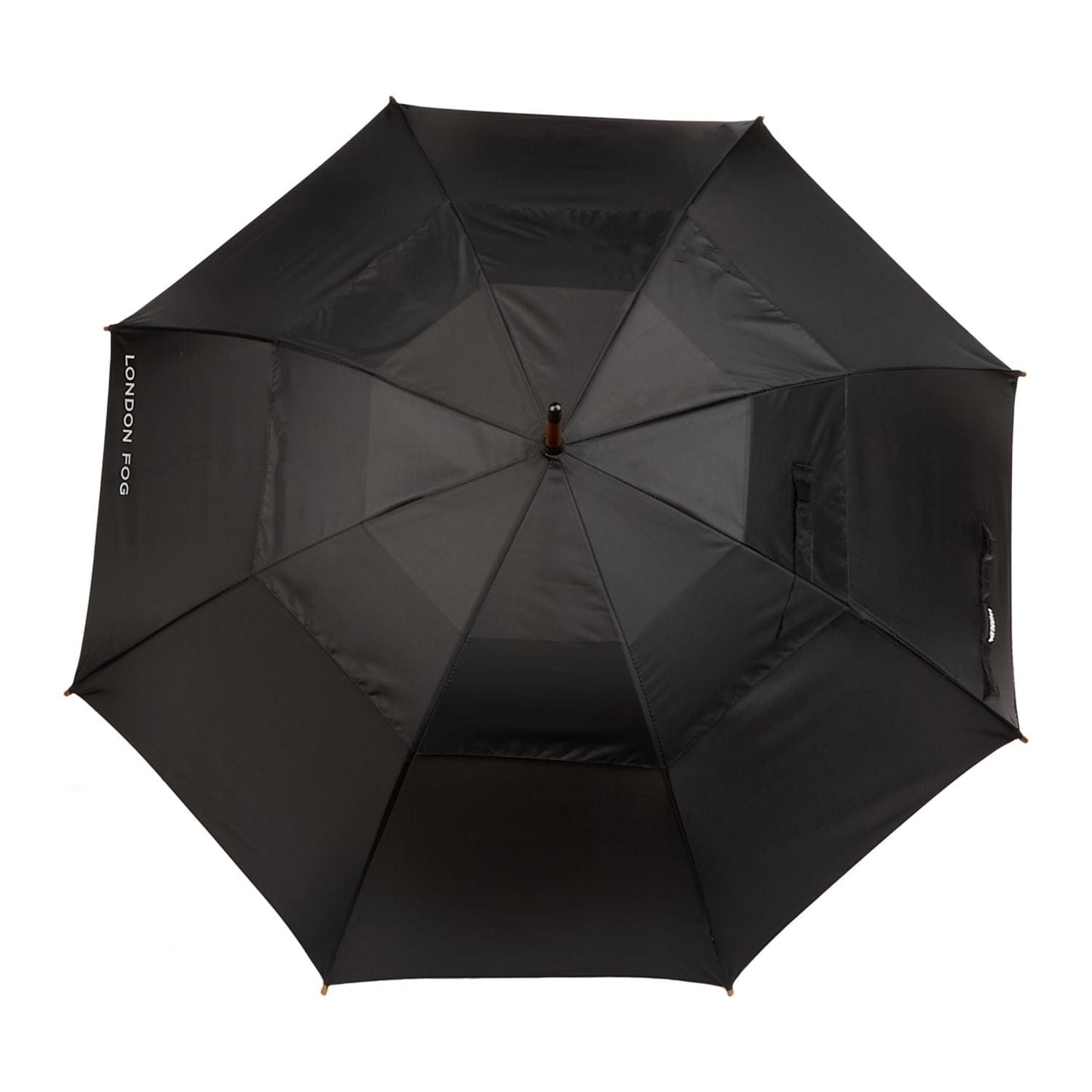 Threadfellows Curated Collection Accessories 48" / Black London Fog Automatic Fashion Stick Umbrella 48"