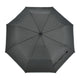 Threadfellows Curated Collection Accessories 62" / Black RPET Umbrella w/ Reflective Trim 48"
