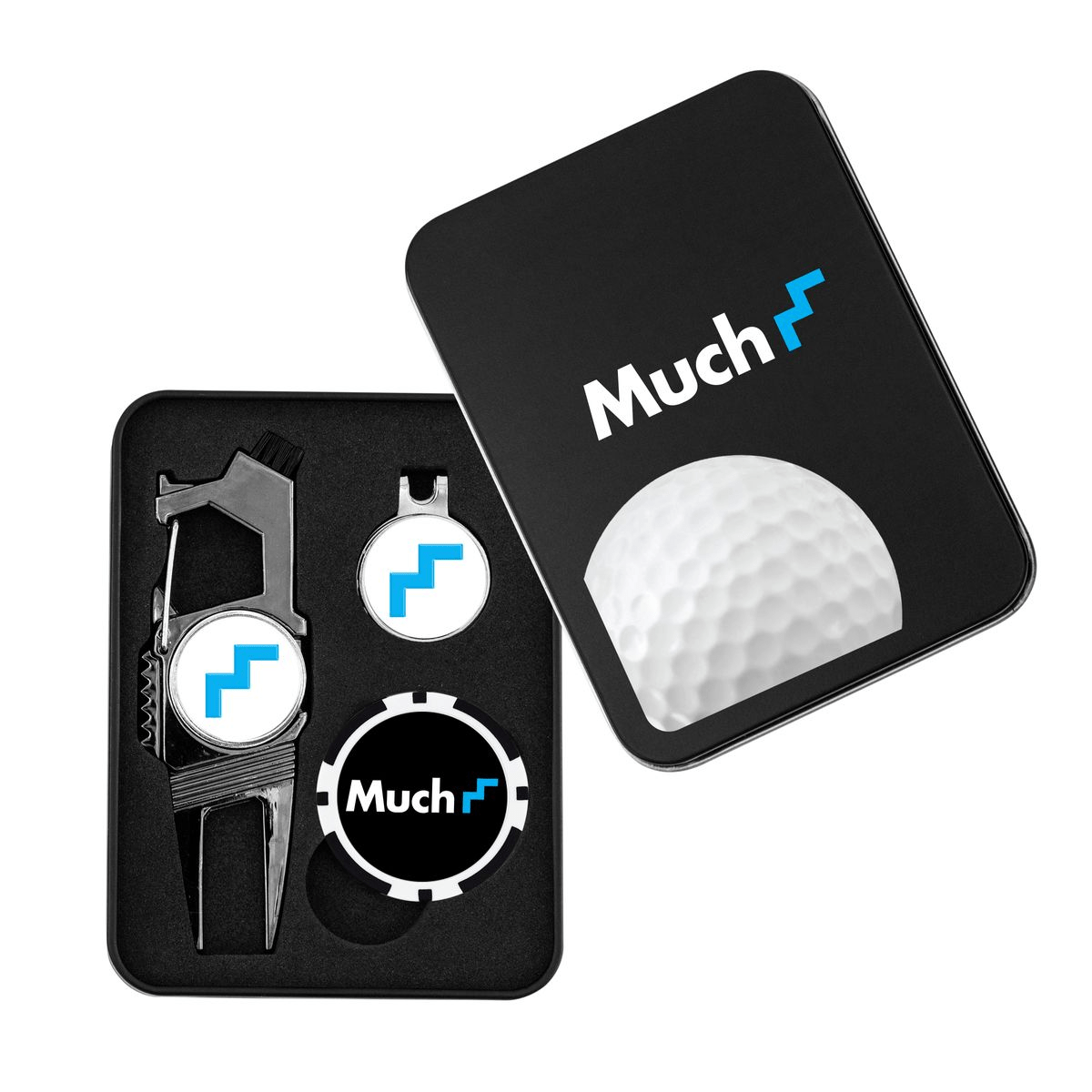 Threadfellows Curated Collection Accessories Golf-N-Brew Divot Tool Set w/Poker Chip