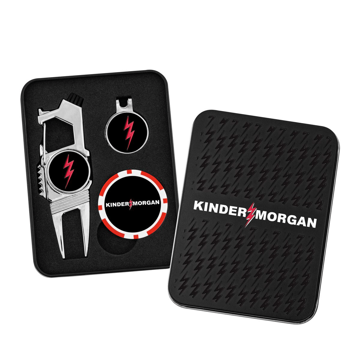 Threadfellows Curated Collection Accessories Golf-N-Brew Divot Tool Set w/Poker Chip