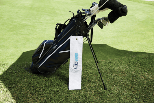 Threadfellows Curated Collection Accessories Jewel Collection Golf Towel w/ Tri-Fold Grommet