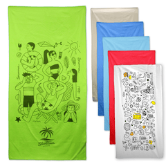 Threadfellows Curated Collection Accessories Microsuede Beach Towel - 35