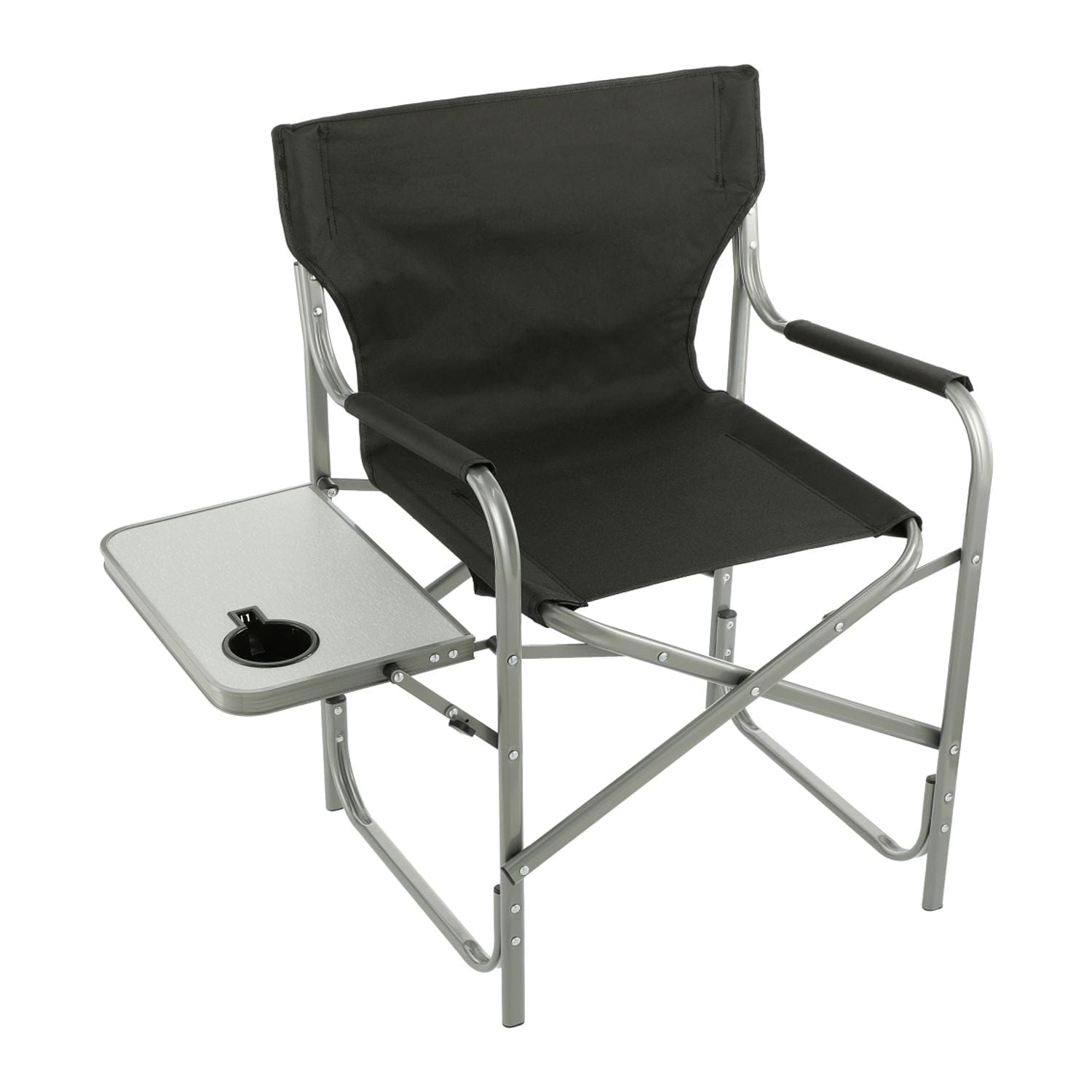 Threadfellows Curated Collection Accessories One Size / Black Director's Chair (300lb Capacity) with Side Table