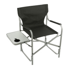 Threadfellows Curated Collection Accessories One Size / Black Director's Chair (300lb Capacity) with Side Table